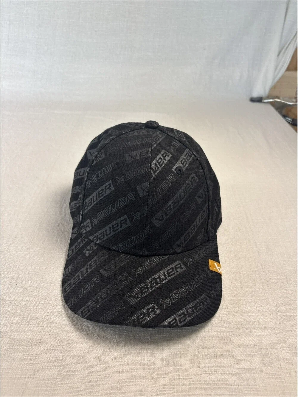 Bauer New Era 9Forty Full Print Adult Size Snapback-Black